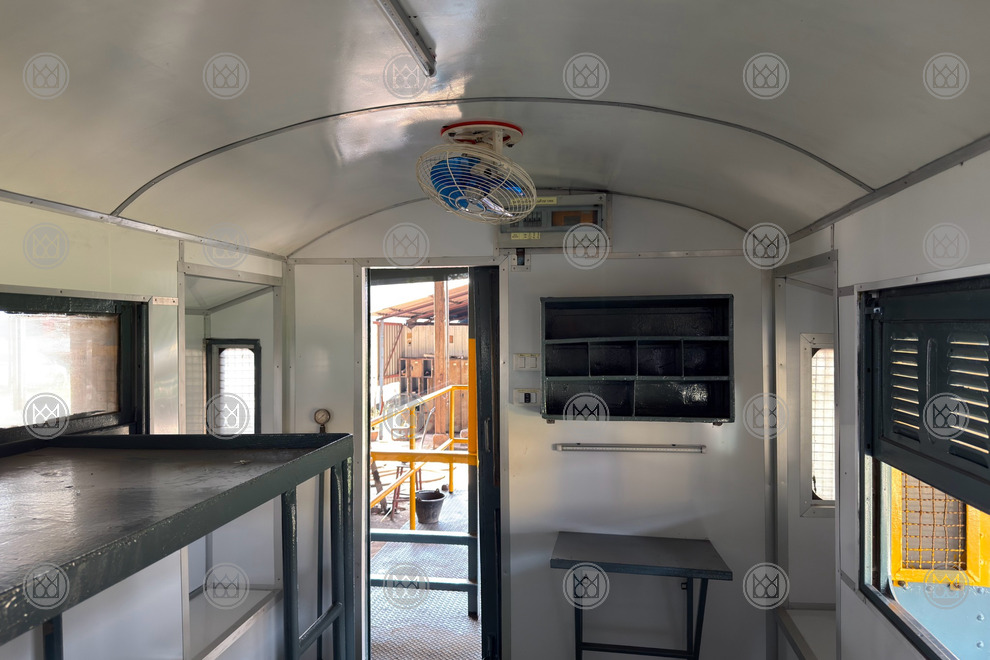 Interior lined and electrical fit-out installed